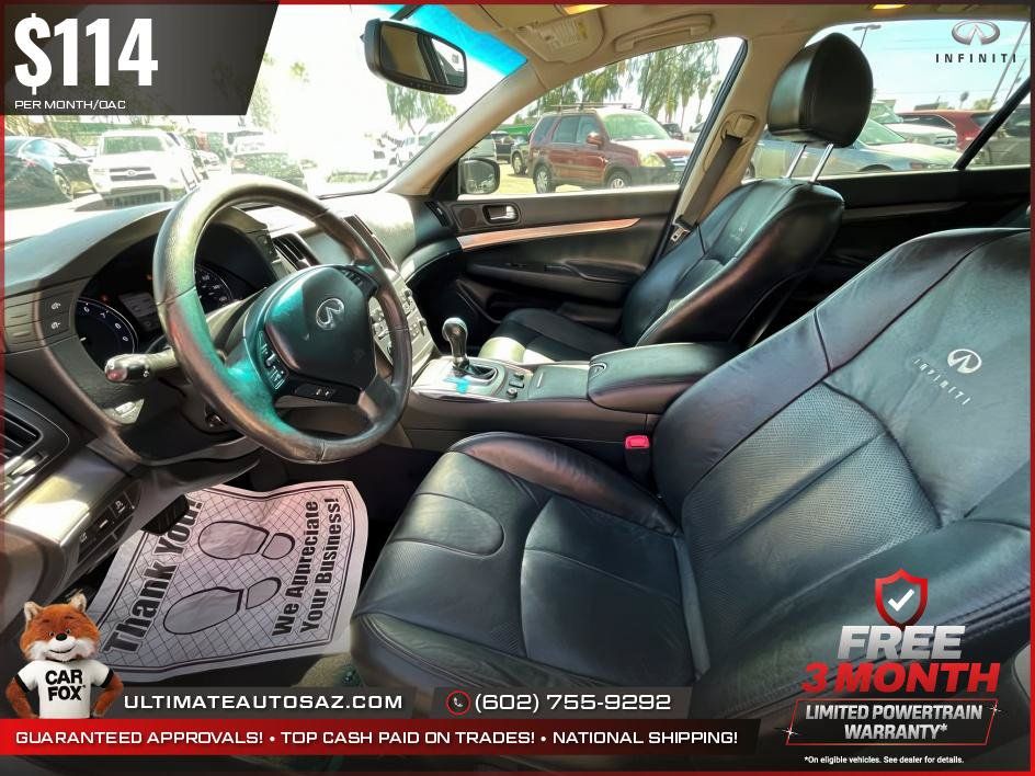 Used 2011 INFINITI G37 x Sedan w/ Premium Pkg AWD/4WD image 9