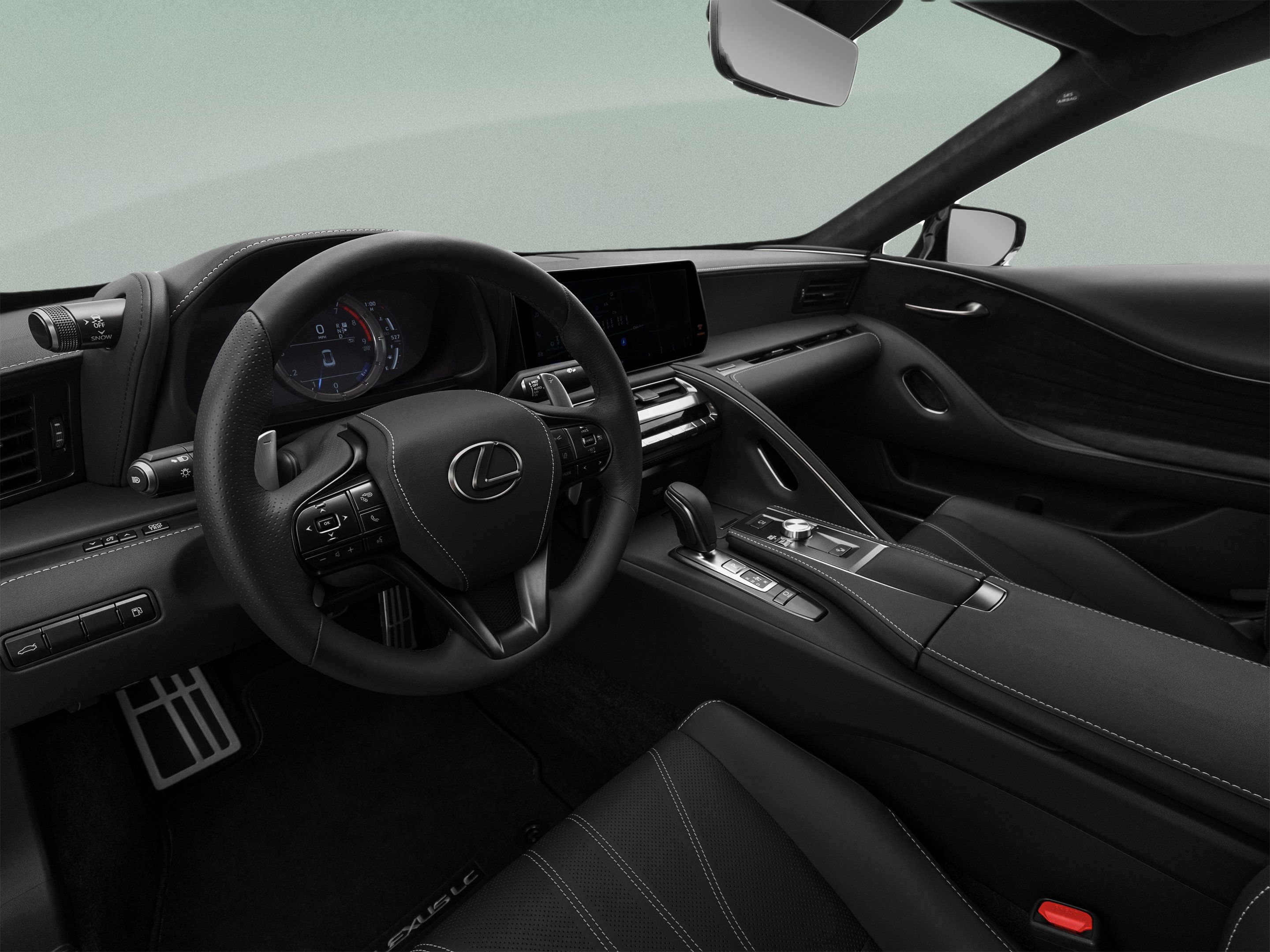 Used 2024 Lexus LC 500 Coupe w/ Dynamic Handling Package RWD image 37