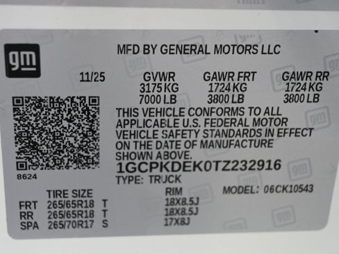 Used 2026 Chevrolet Silverado 1500 LT w/ Protection Package AWD/4WD image 35