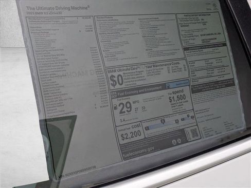 Used 2025 BMW X3 xDrive30i w/ Premium Package image 19