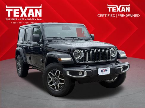 Used 2025 Jeep Wrangler Unlimited Sahara AWD/4WD image 1
