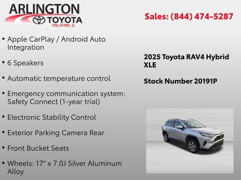 Used 2025 Toyota RAV4 XLE AWD/4WD image 4