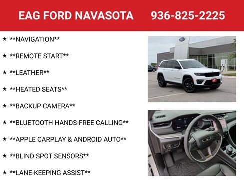 Used 2025 Jeep Grand Cherokee Limited w/ Black Appearance Package RWD image 4