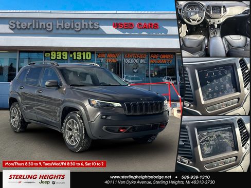 Used 2021 Jeep Cherokee Trailhawk w/ Trailer Tow Group image 1