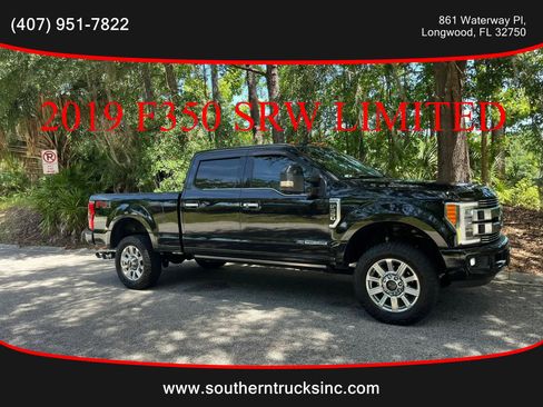 Used 2019 Ford F350 Limited AWD/4WD image 1
