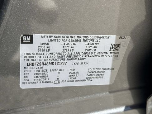 Used 2021 Buick Envision Avenir AWD/4WD image 35