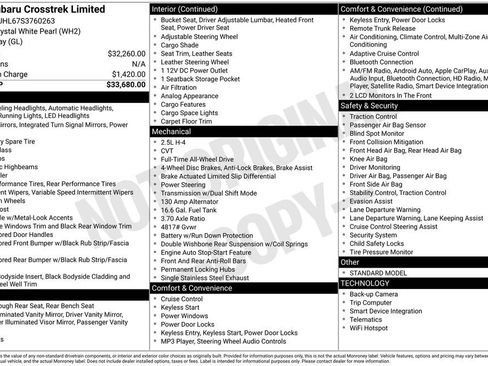 Certified 2025 Subaru Crosstrek 2.5i Limited image 27