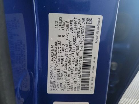 Used 2022 Honda Civic Sport image 33