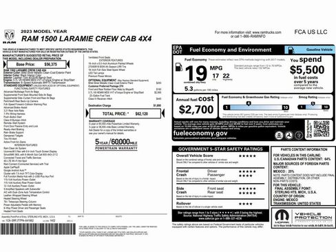 Used 2023 RAM 1500 Laramie image 2