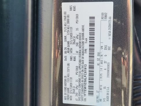 Used 2020 Ford F150 XL w/ Equipment Group 101A Mid AWD/4WD image 36