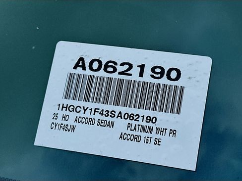 New 2025 Honda Accord SE image 26