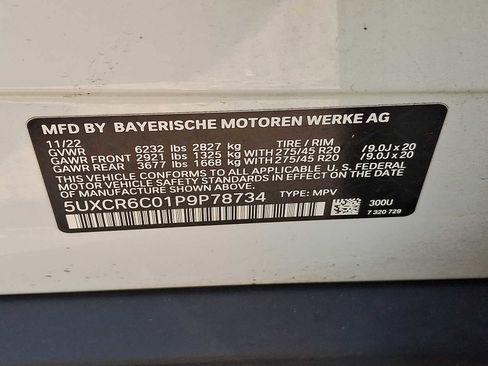 Used 2023 BMW X5 xDrive40i w/ Parking Assistance Package AWD/4WD image 25