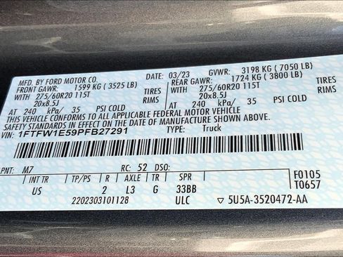 Used 2023 Ford F150 XLT w/ Equipment Group 302A High image 33