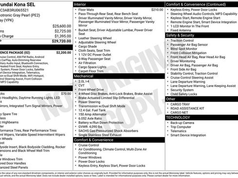 Used 2024 Hyundai Kona SEL w/ Convenience Package image 27