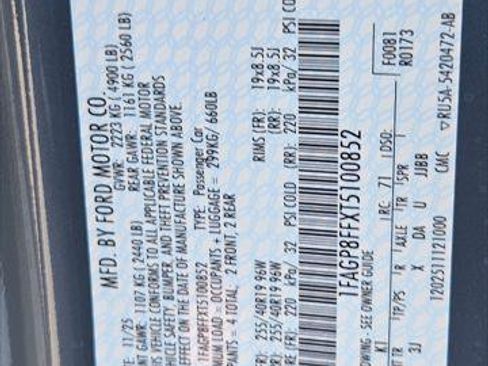 New 2026 Ford Mustang GT Premium w/ Bronze Appearance Package image 23