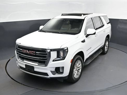 Used 2021 GMC Yukon SLT w/ SLT Luxury Plus Package RWD image 31