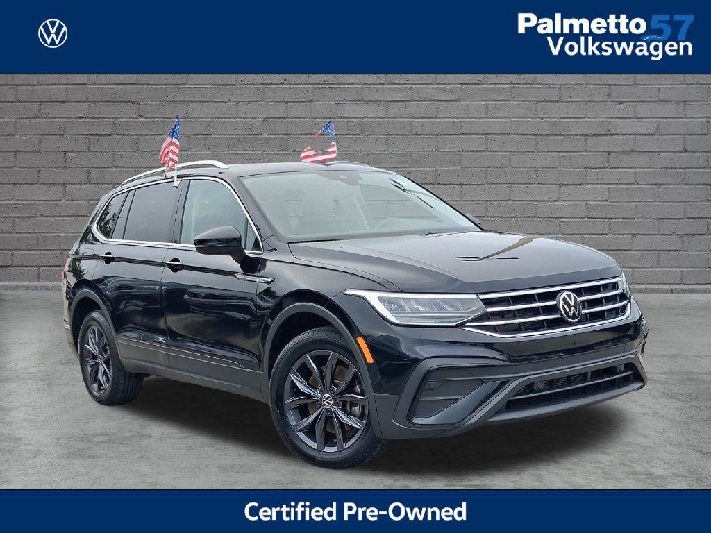 Certified 2023 Volkswagen Tiguan SE w/ Panoramic Sunroof Package FWD 360° Tour