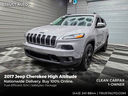 Used 2017 Jeep Cherokee High Altitude