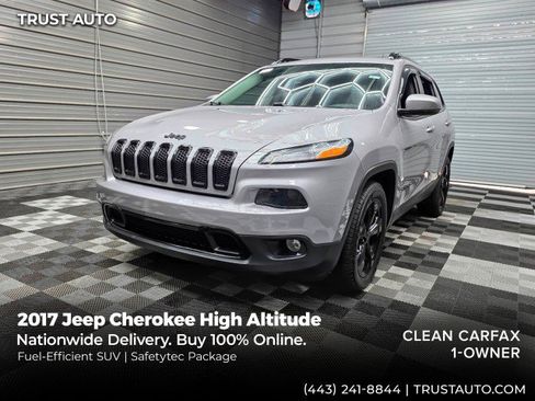 Used 2017 Jeep Cherokee High Altitude FWD image 1