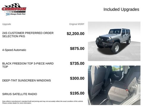 Used 2011 Jeep Wrangler Unlimited Sport AWD/4WD image 4
