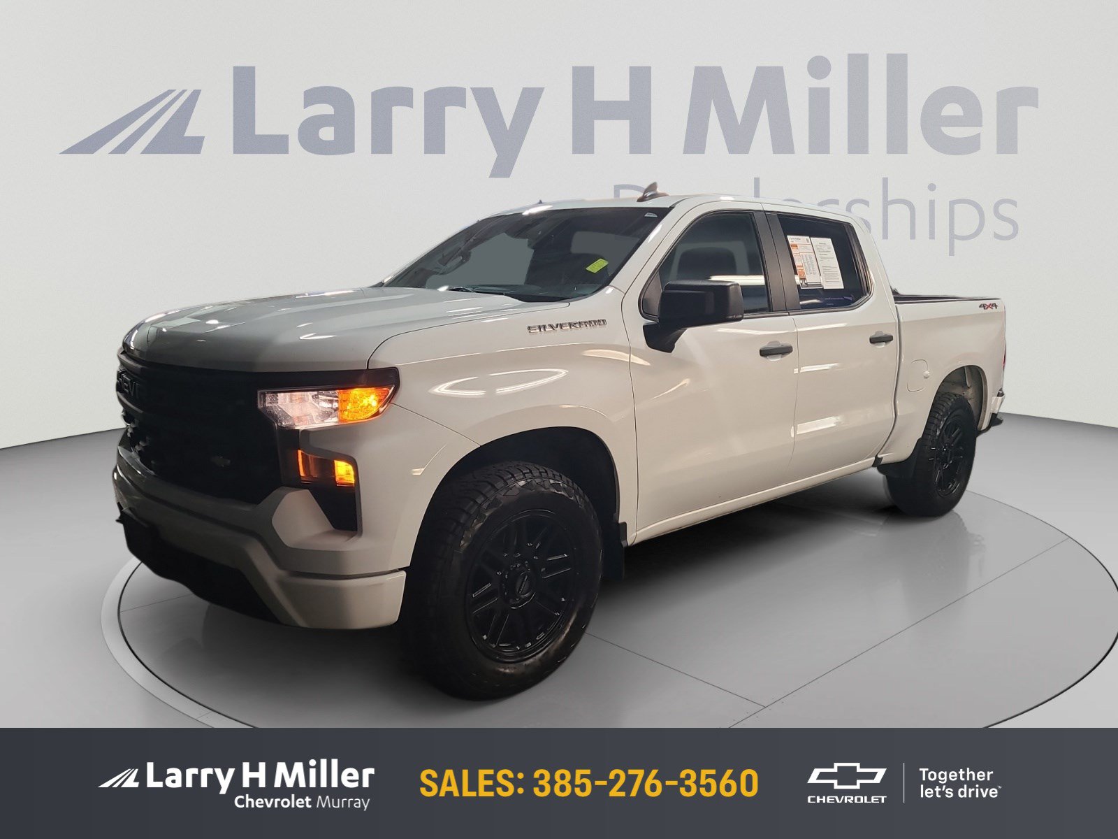 Certified 2023 Chevrolet Silverado 1500 Custom AWD/4WD image 1