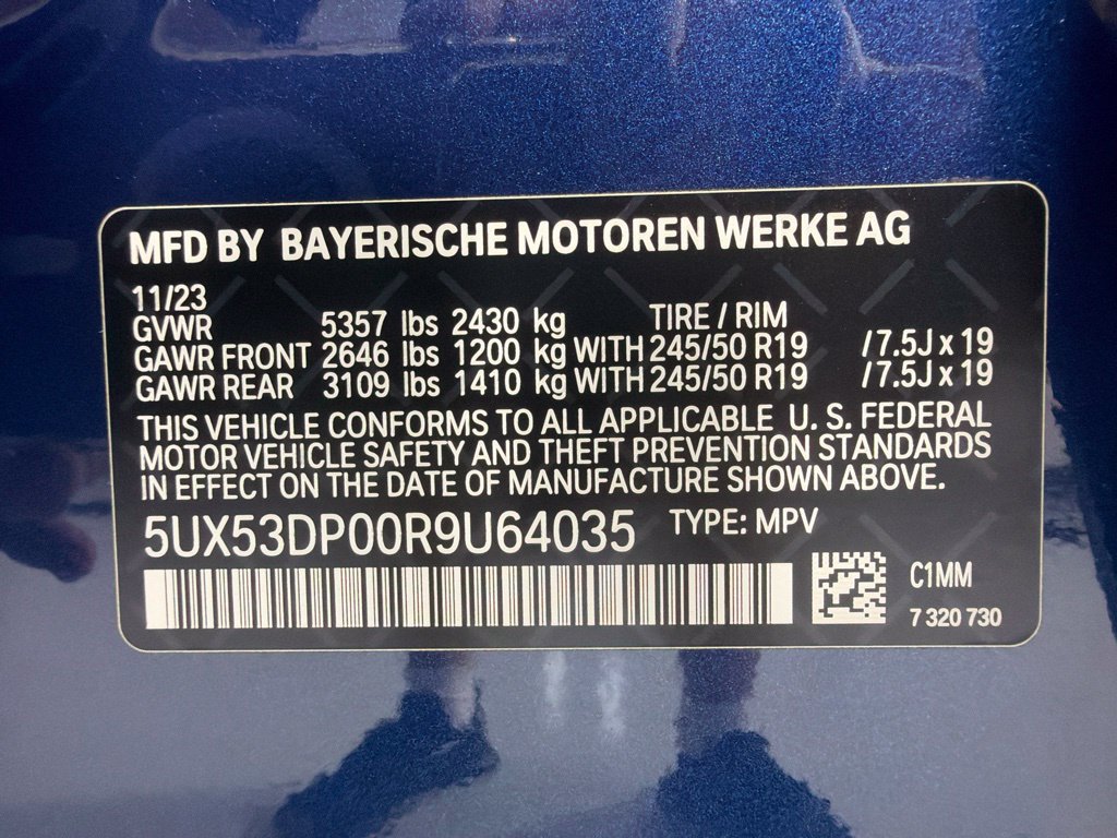 Used 2024 BMW X3 xDrive30i w/ Convenience Package AWD/4WD image 15