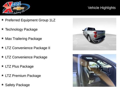 Certified 2023 Chevrolet Silverado 1500 LTZ w/ LTZ Premium Package AWD/4WD image 2