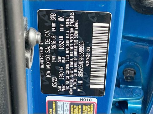 Certified 2023 Kia Rio S w/ Technology Package image 30