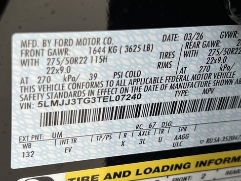 New 2026 Lincoln Navigator L Black Label AWD/4WD image 27