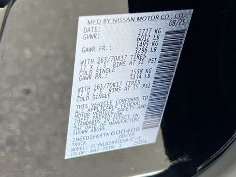 New 2026 Nissan Frontier PRO-4X w/ Pro-4x Convenience Package image 25