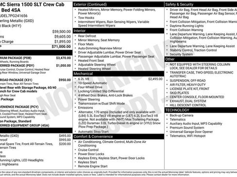 Used 2023 GMC Sierra 1500 SLT w/ SLT Premium Package AWD/4WD image 2