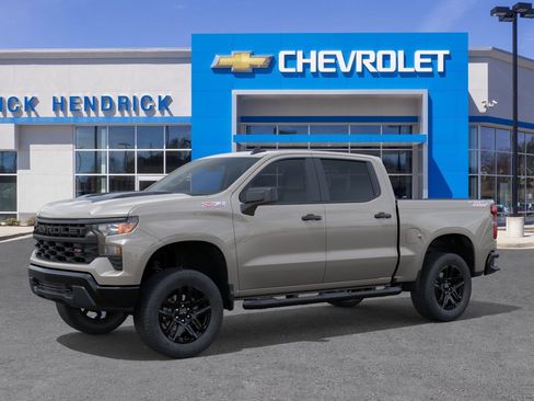 New 2026 Chevrolet Silverado 1500 Custom Trail Boss w/ Turbomax Blackout Package AWD/4WD image 3