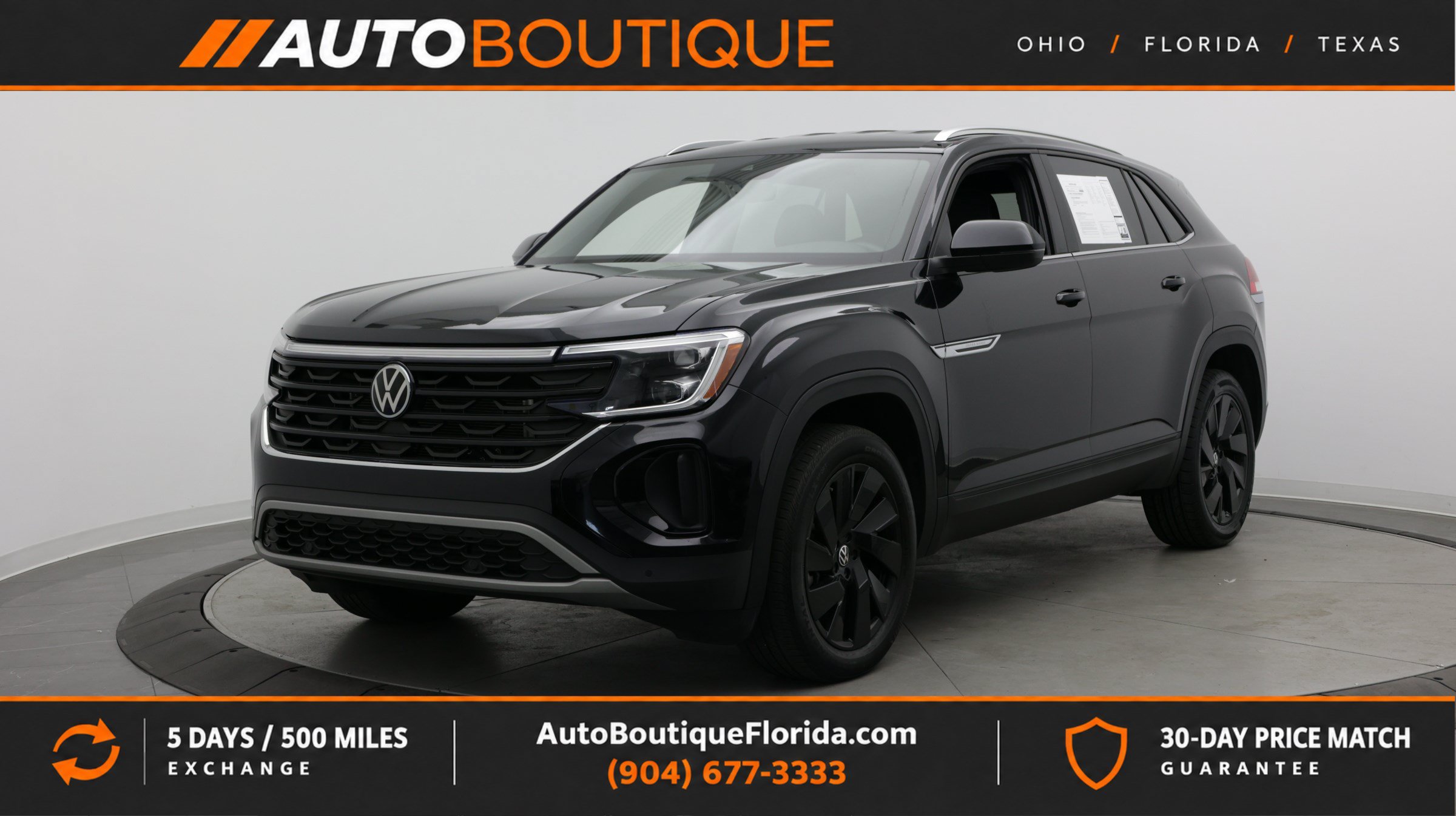 Used 2024 Volkswagen Atlas Cross Sport SE w/ Black Wheel Package FWD image 1