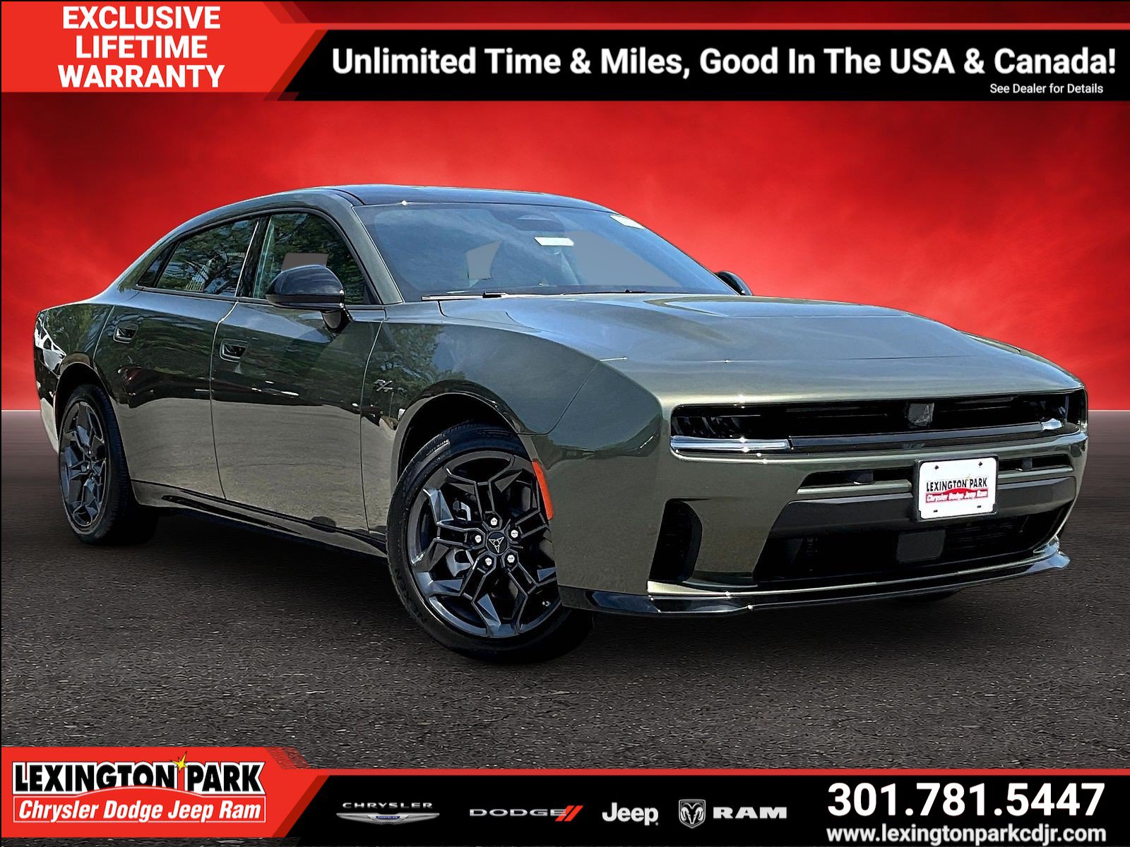New 2026 Dodge Charger R/T w/ Blacktop Package AWD/4WD image 1