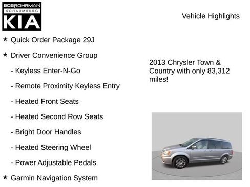 Used 2013 Chrysler Town & Country Touring-L w/ Driver Convenience Group FWD image 7