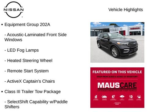 Used 2021 Ford Explorer XLT w/ Equipment Group 202A RWD image 8