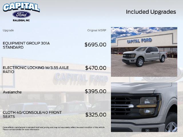 New 2026 Ford F150 XLT w/ Equipment Group 301A Standard AWD/4WD image 5