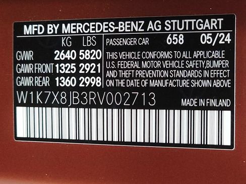 Certified 2024 Mercedes-Benz AMG GT 63 image 38
