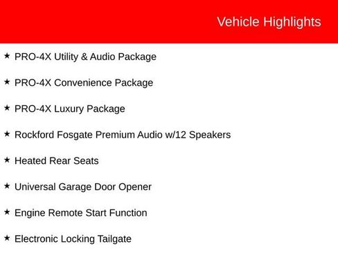 Used 2017 Nissan Titan PRO-4X w/ Pro-4x Convenience Package AWD/4WD image 4