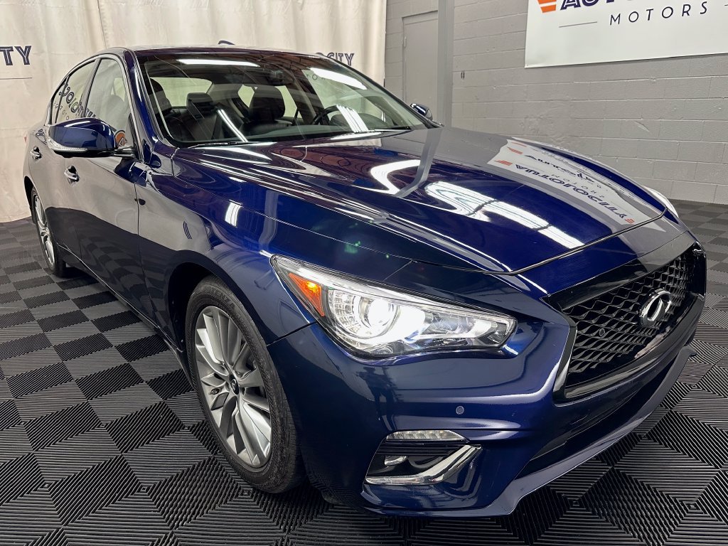 Used 2022 INFINITI Q50 Luxe w/ Cargo Package AWD/4WD image 3