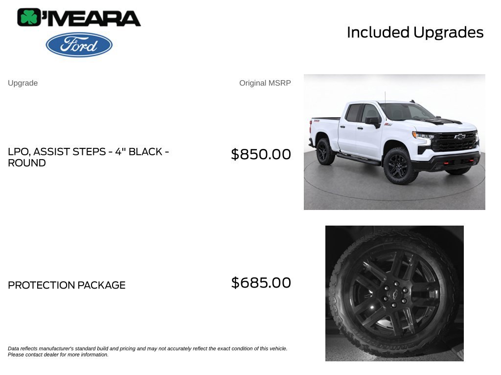 Used 2025 Chevrolet Silverado 1500 LT Trail Boss w/ Protection Package AWD/4WD image 4