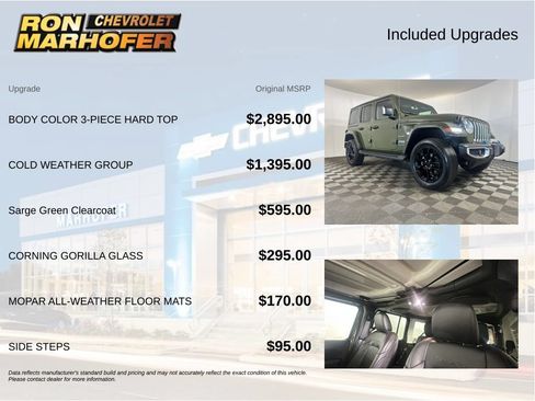 Used 2023 Jeep Wrangler Unlimited Sahara w/ Cold Weather Group AWD/4WD image 6
