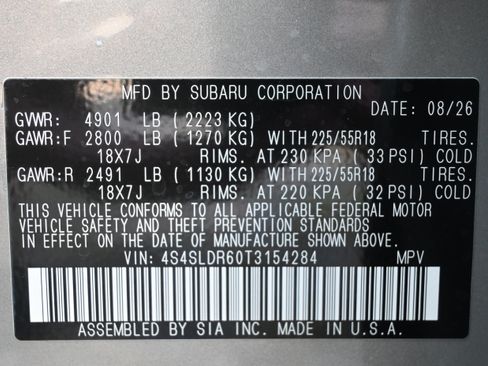 New 2026 Subaru Forester Limited AWD/4WD image 37