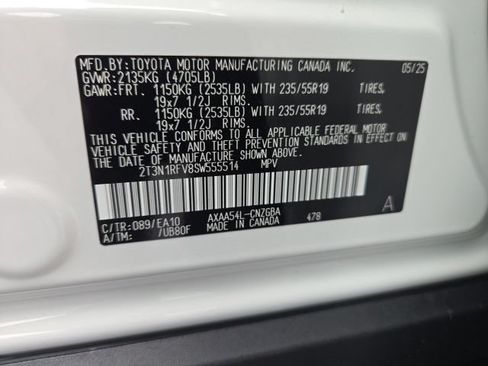 Used 2025 Toyota RAV4 Limited w/ Weather Package AWD/4WD image 13