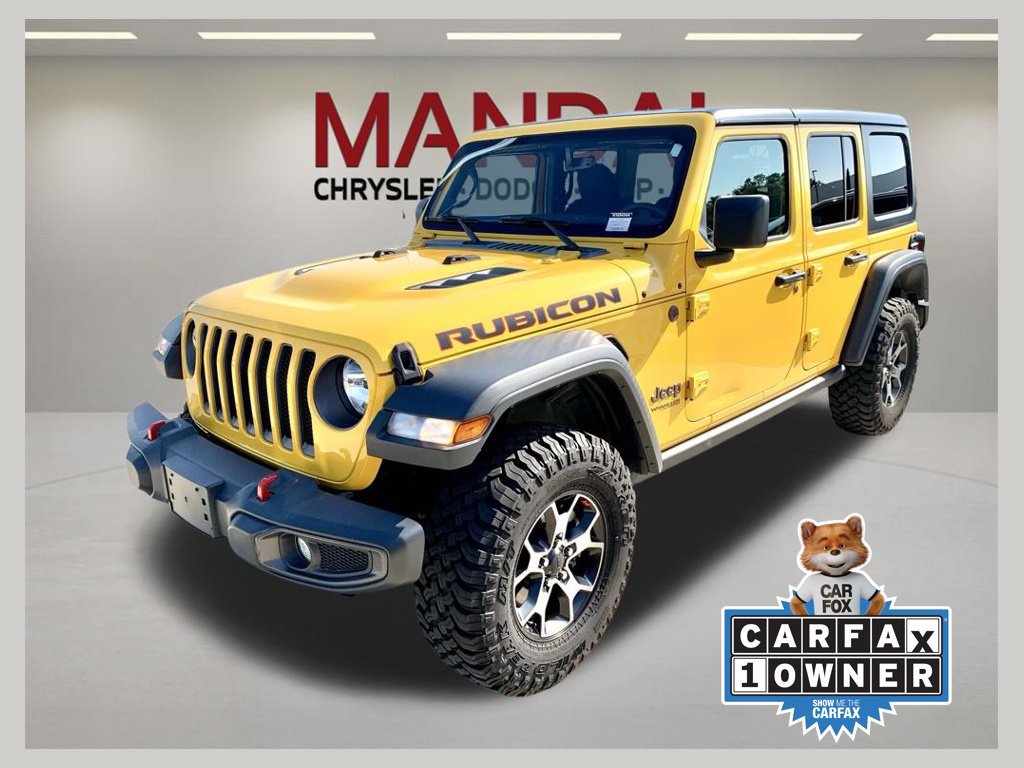 Used 2021 Jeep Wrangler Unlimited Rubicon AWD/4WD image 1