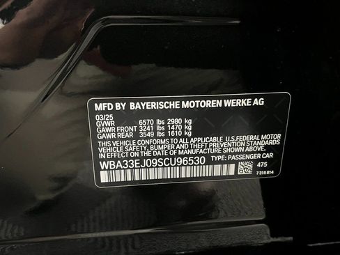 Used 2025 BMW 760i xDrive 760i xDrive w/ Premium Package image 29