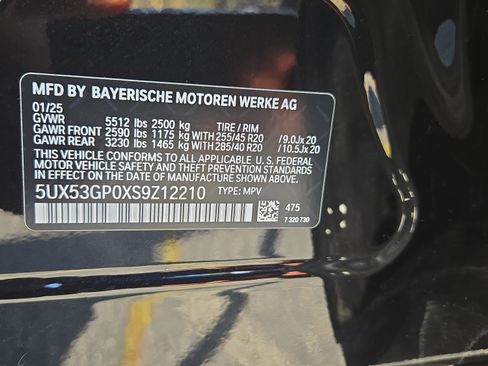 Used 2025 BMW X3 xDrive30i w/ Convenience Package AWD/4WD image 31