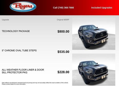 Used 2018 Toyota Tacoma TRD Sport w/ Technology Package image 4