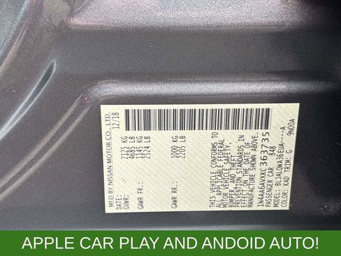 Used 2019 Nissan Maxima 3.5 S w/ Floor Mat Group image 28