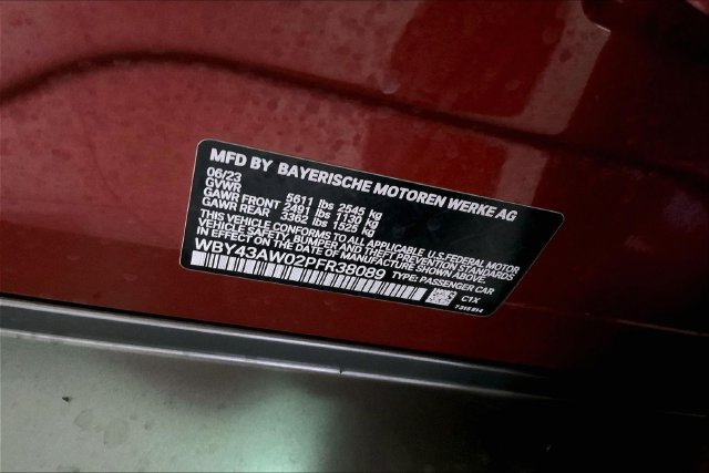 Used 2023 BMW i4 eDrive35 w/ Parking Assistance Package RWD image 13